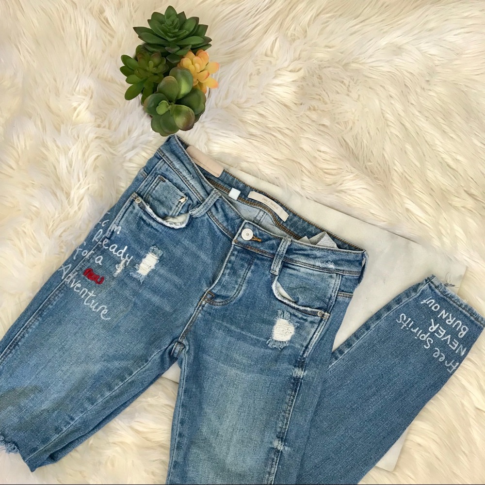 Zara trafaluc skinny jeans